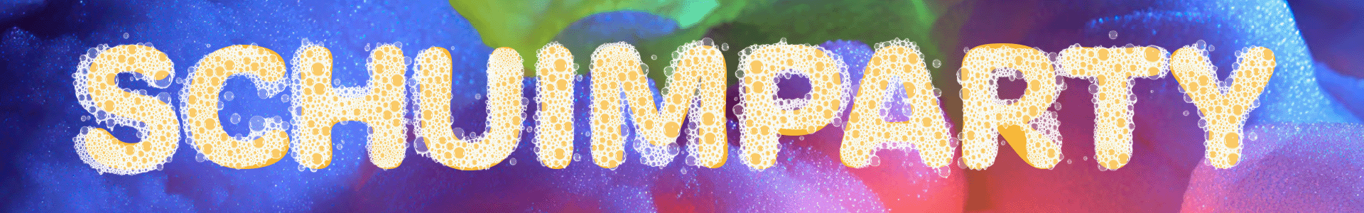 schuimparty banner