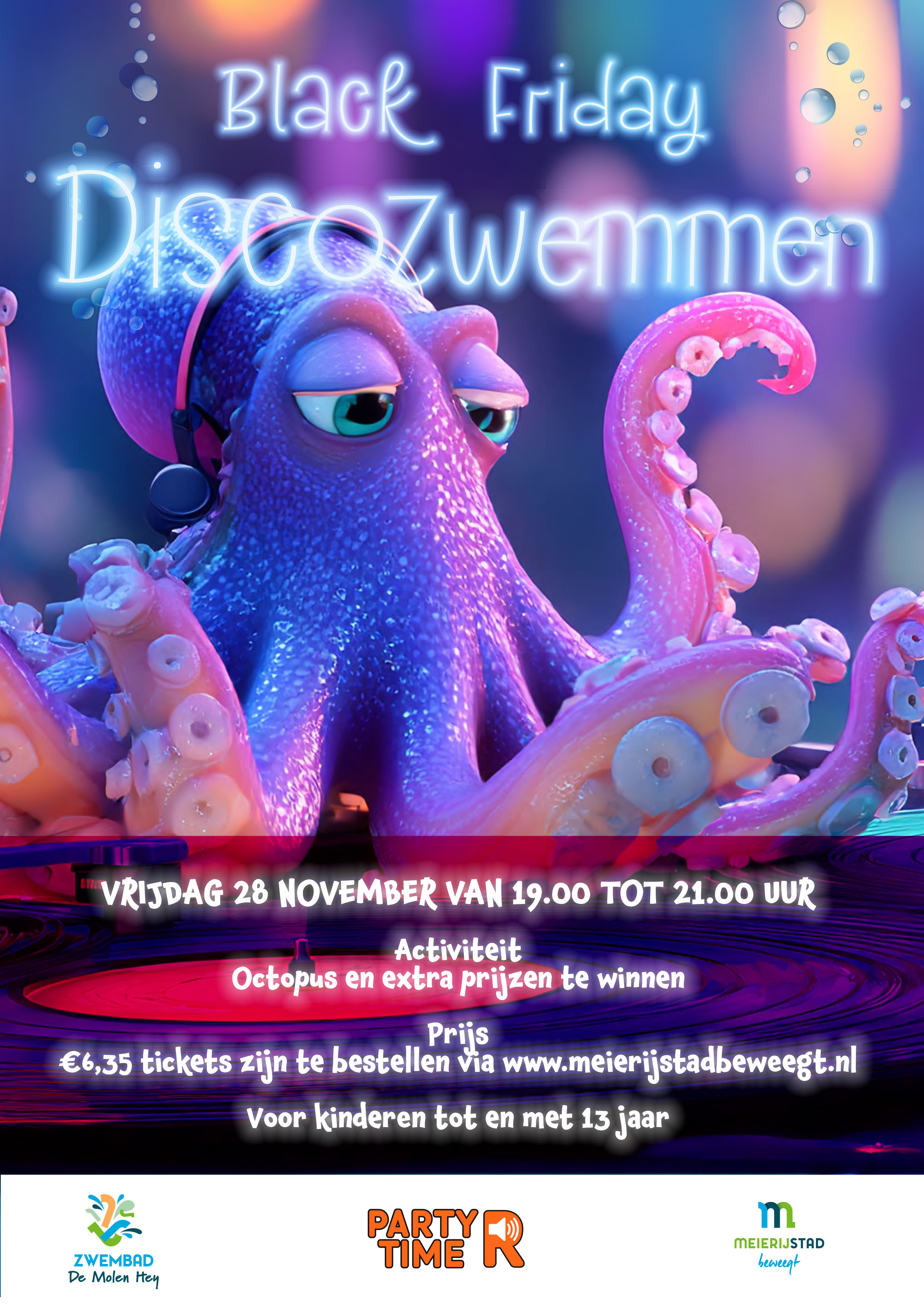 Black Friday Disco zwemmen